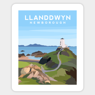 Llanddwyn Island - Newborough Anglesey - North Wales Sticker